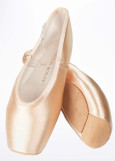 Pointe shoes EUROPE CL3XDH (y, suede tip) satin, pink, 8, M