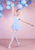 DASH mesh and tulle ballet skirt by Grand Prix 60%polyamide, 40%nylon, powder, 146cm