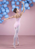 SPOT camisole leotard by Grand Prix 90%polyamide, 10%elastane, orchid, 152cm