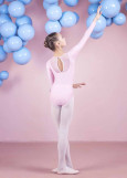 FLAKE long sleeve leotard by Grand Prix 90%polyamide, 10%elastane, orchid, 140cm