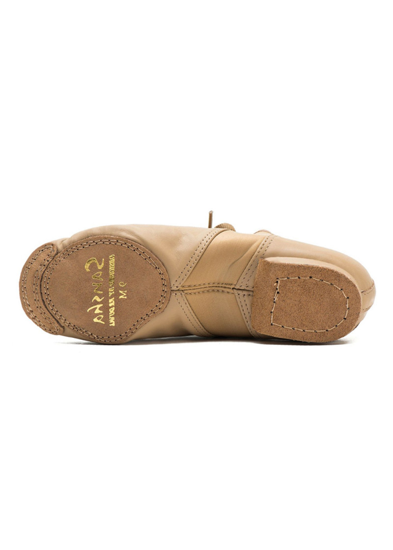 Jazz shoes SANSHA TIVOLI leather, tan, 6, M