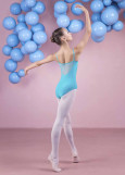 SPOT camisole leotard by Grand Prix 90%polyamide, 10%elastane, cascade, 152cm