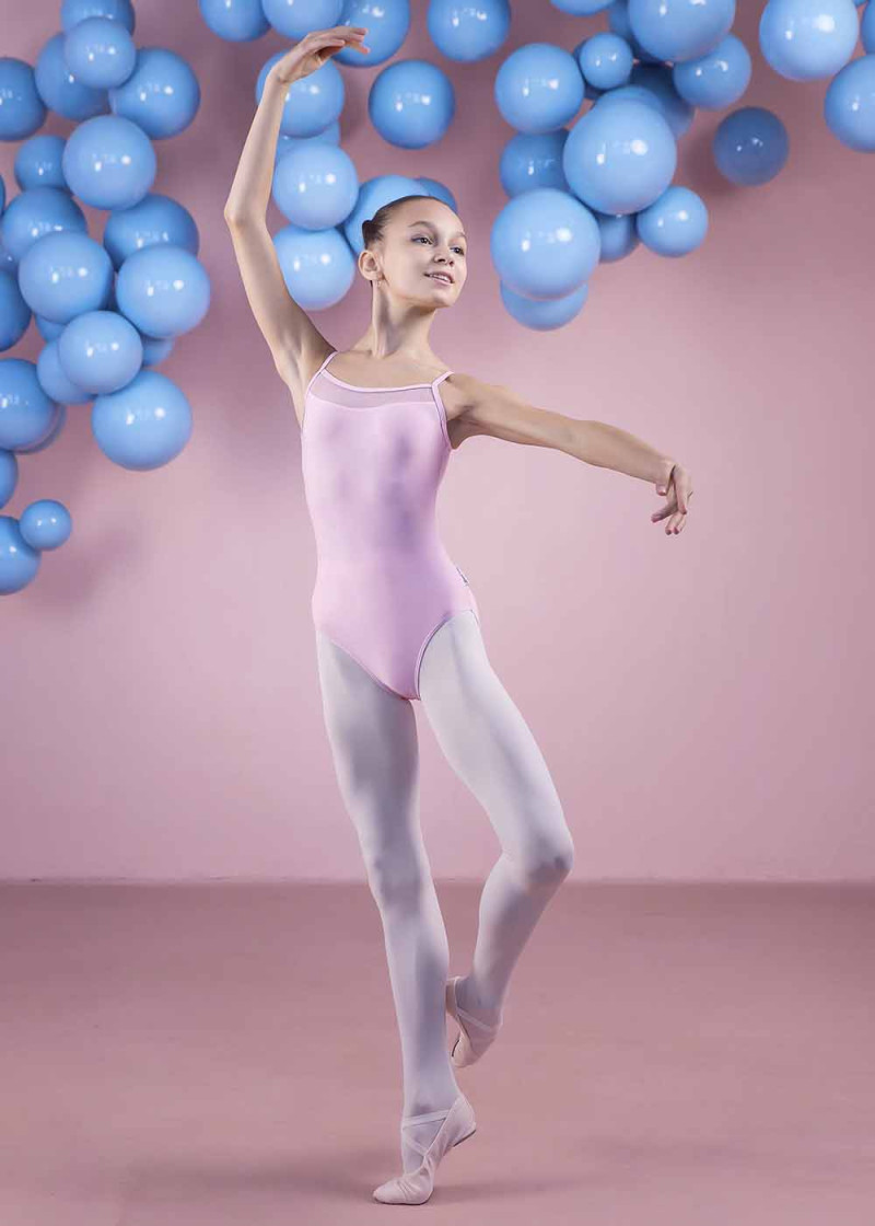 SPOT camisole leotard by Grand Prix 90%polyamide, 10%elastane, orchid, 116cm