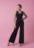 INGY ballroom unitard by Grand Prix gabardine, black, S
