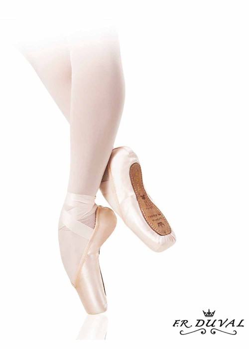 Pointe shoes FR. Duval RUS, supple satin, peach, 6, M