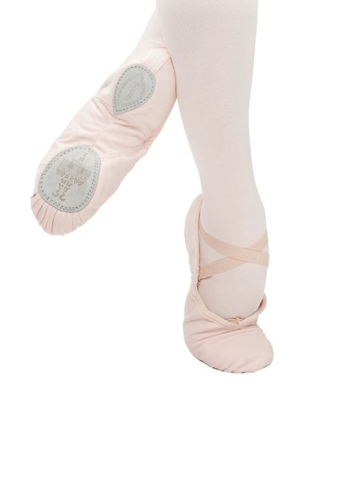 Ballet shoes SANSHA SILHOUETTE leather, nude, 15, W