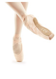 Pointe shoes LCL 4HDH (w) satin, pink, 8, M