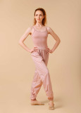 Pants with Sauna Effect Grand Prix SAUNA LESSON 100%polyester, coral almond, M