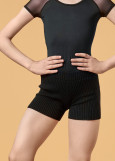 Warm up Shorts WHOOPI BALANCE Grand Prix 42%acrylic, 30%polyester, 28%nylon, black, 128-134cm