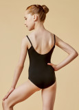 BELLA camisole leotard by Grand Prix 90%cotton, 10%elastane, black, 128cm