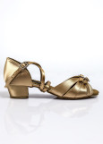 Girls Shoes JIVE, satin satin, tan, 38