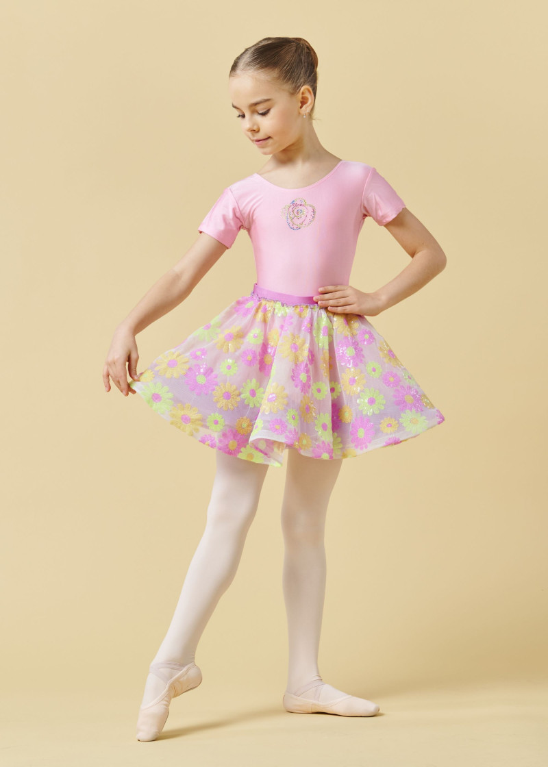 Chopin Tutu FLOWERS 100%nylon, light lilac, S