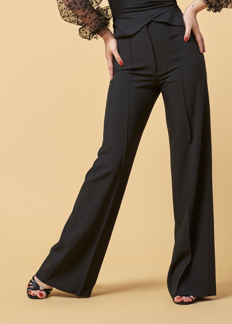 BENEFIT women ballroom pants by Grand Prix gabardine, black, 158cm