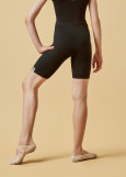 Shorts MARIANNE, elongated 90%cotton, 10%elastane, black, 122cm