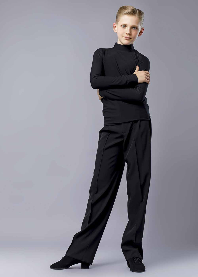 Polo neck MARSEL 90%polyamide, 10%elastane, black, 152cm