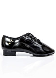 Men's Ballroom Shoes Grand Prix HAMILTON patent leather, black, 44