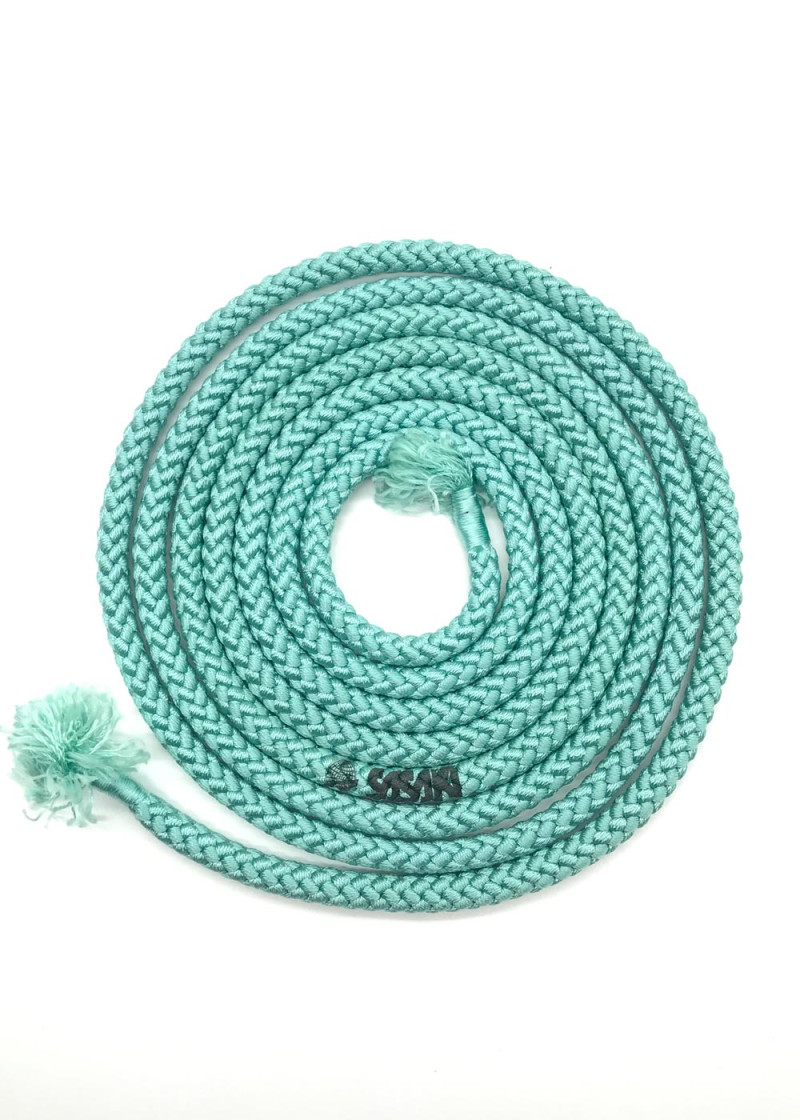 Rope for gymnastics SASAKI NEW FIG M-280, 3m nylon, Peppermint-green (PEG), 3m