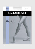 Basic Footed tights Grand Prix nylon+spandex, white, 3