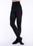 Ballet Tights, children nylon+spandex, black, L