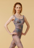 SHANTEL OCEAN camisole leotard by Grand Prix polyamide micro, pale violet, XS