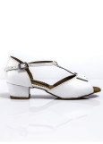 Girls Shoes VOLTA, leather leather, white, 34