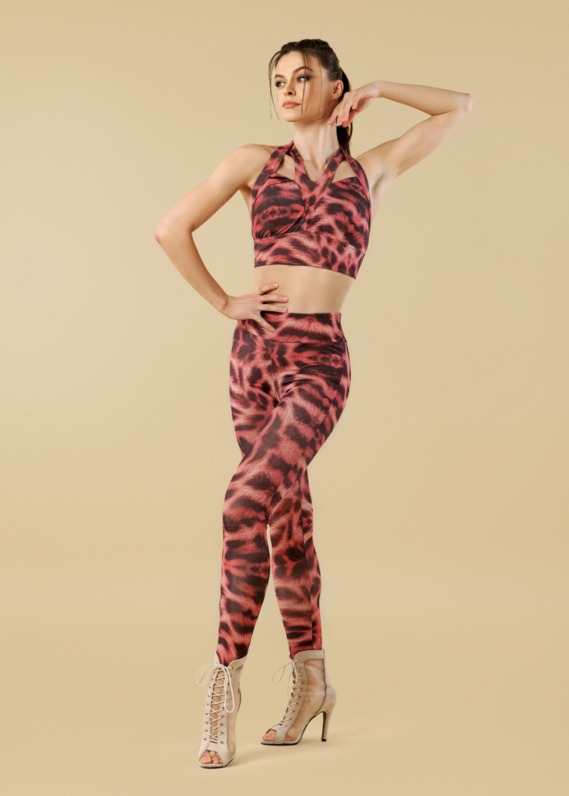 LUMI leggings by Grand Prix biflex, wild red, M