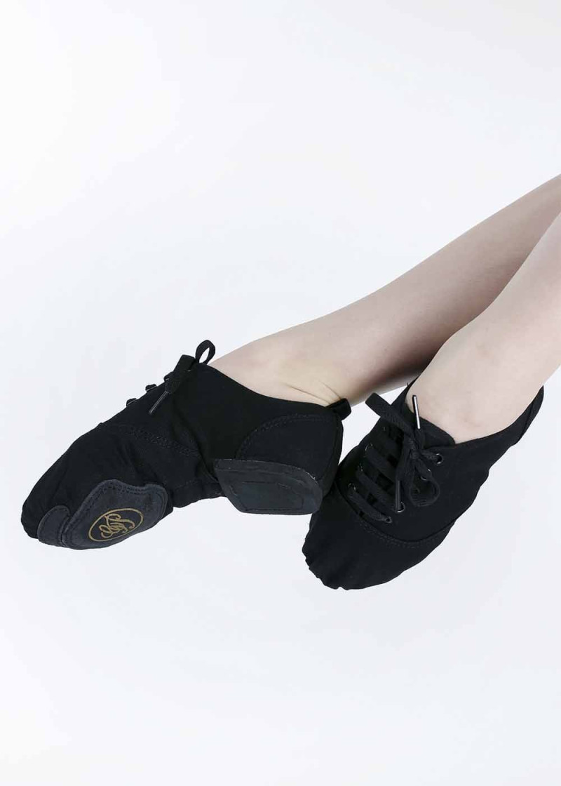 Low Top Jazz shoes Grand Prix JAZZ canvas, black, 44