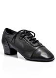 Men's Latin Shoes Grand Prix RICCARDO leather, black, 41