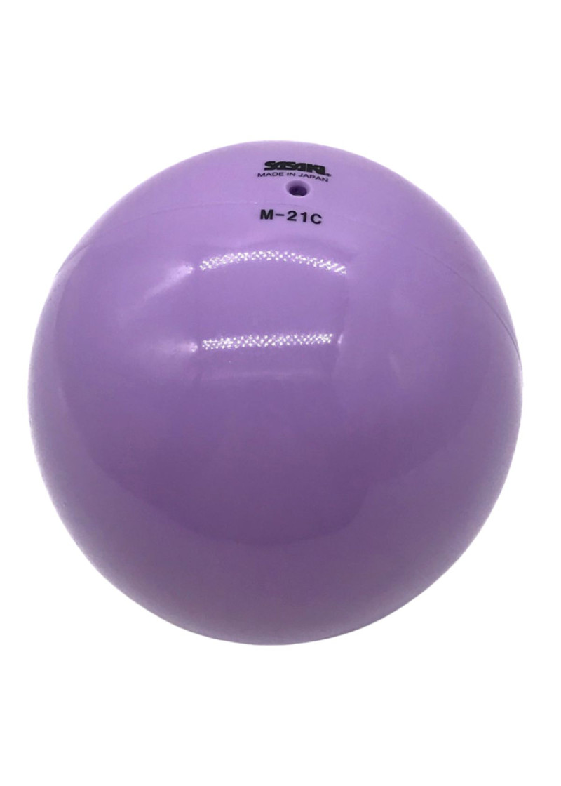 Ball for gymnastics SASAKI M-21C rubber, Lilac (RRK), 15cm, 300g