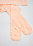 Convertible tights, children nylon+spandex, pink, L