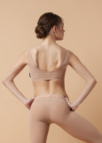 Tank bra VLADA cotton stretch, nude, 152cm