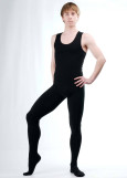 Leggings NAZAR 90%cotton, 10%elastane, black, XS