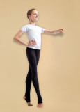 Leggings NELLY polyamide micro, black, 128cm