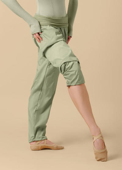 Pants with Sauna Effect Grand Prix SAUNA MOMENTUM 100%polyester, pistachio, M
