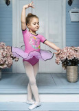 MELODIE babygirl tutu dress by Grand Prix 90%polyamide, 10%elastane, pink lilac, 104cm