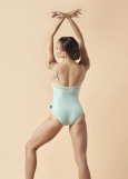 BRIA camisole leotard by Grand Prix polyamide micro+mesh, mint, M