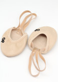 Half Shoes Grand Prix PRIOR PRO microfibre+velours, beige, 32-33