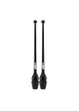 Clubs for gymnastics SASAKI NEW FIG M-34JKH, 40.5 rubber, Black (B), 40.5cm, 150g