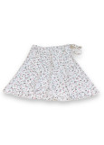 ORIELLA FLORAL wrap chiffon ballet skirt by Grand chiffon, floral white, L(57cm)