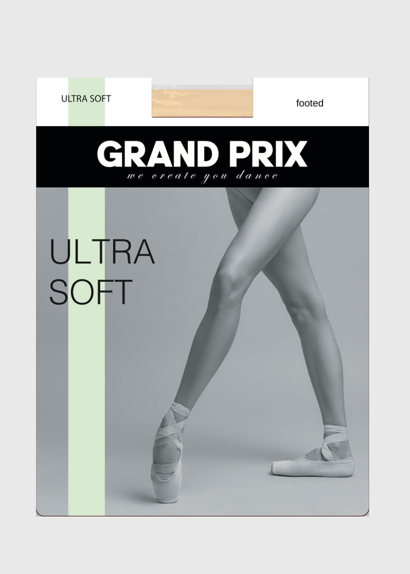 Ultra Soft Footed tights Grand Prix nylon+spandex, ballet pink, 3