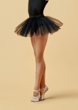 Tutu for children ADAGIO tulle, black, 122-128cm