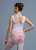 Warm up Shorts ADA wool mixture, light pink, S