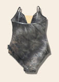 BRIELLE camisole leotard by Grand Prix 90%viscose, 10%elastane, silver mocha, 158cm