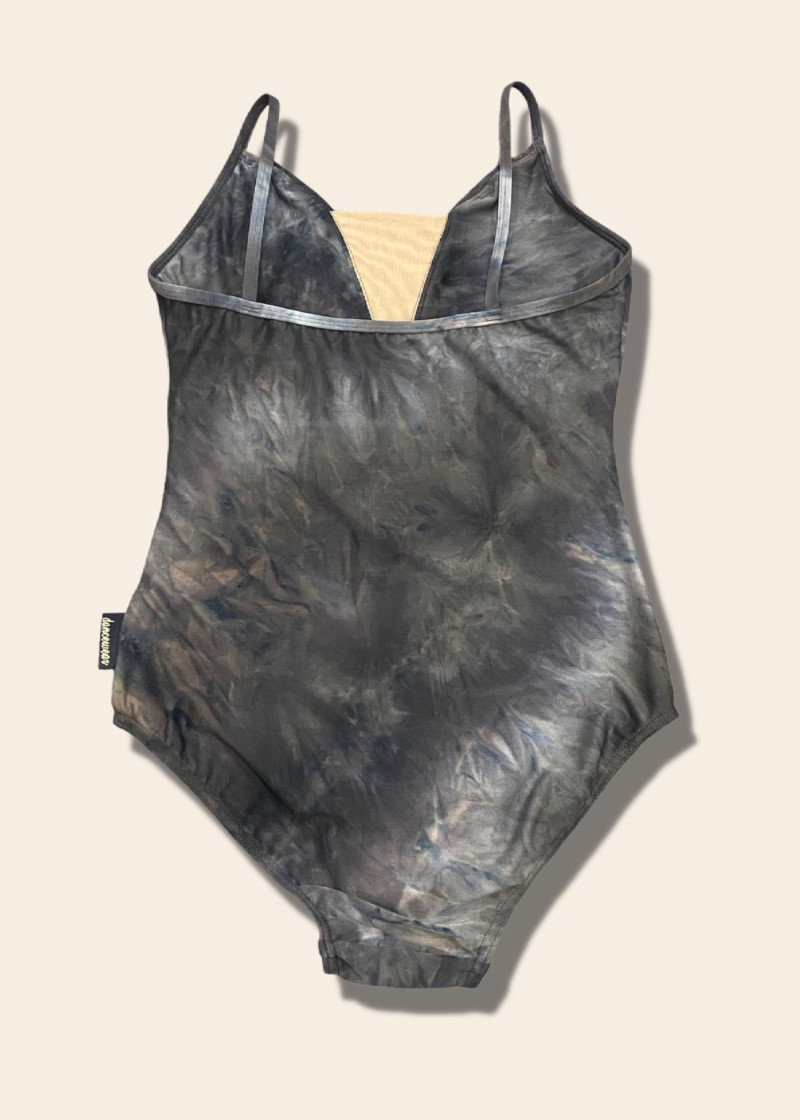 BRIELLE camisole leotard by Grand Prix 90%viscose, 10%elastane, silver mocha, 158cm