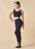 Leggings NATALIE 90%cotton, 10%elastane, black, XS