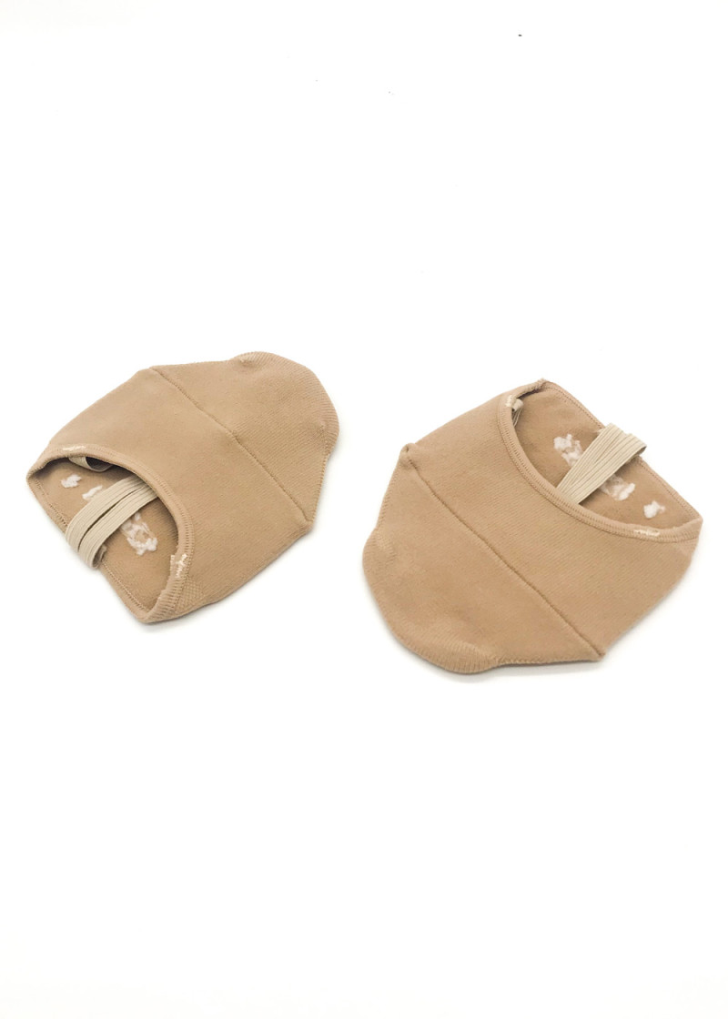 Half shoes # 156 nylon+polyester, Beige (BE), M