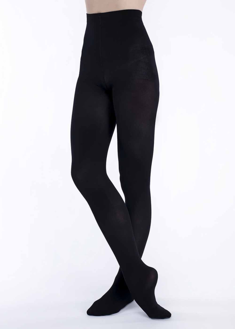 Basic Footed tights Grand Prix nylon+spandex, black, 3