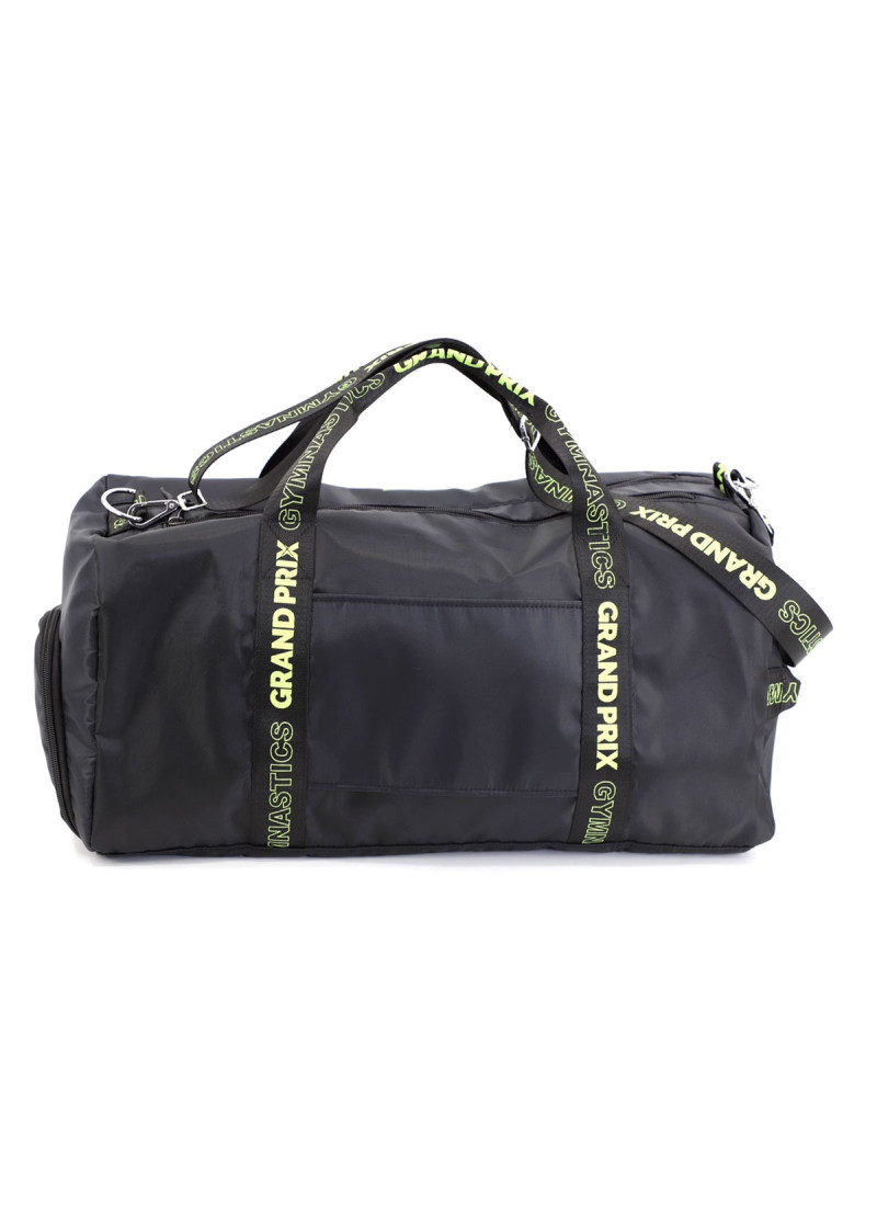 Gymnastics bag black+lime green