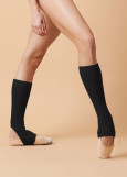 Leg Warmers WINDI HARMONY Grand Prix 50%viscose, 31%polyester, 19%nylon, black, 40cm