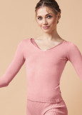 Sweater WANDA HARMONY Grand Prix 50%viscose, 31%polyester, 19%nylon, nostalgia rose, XS